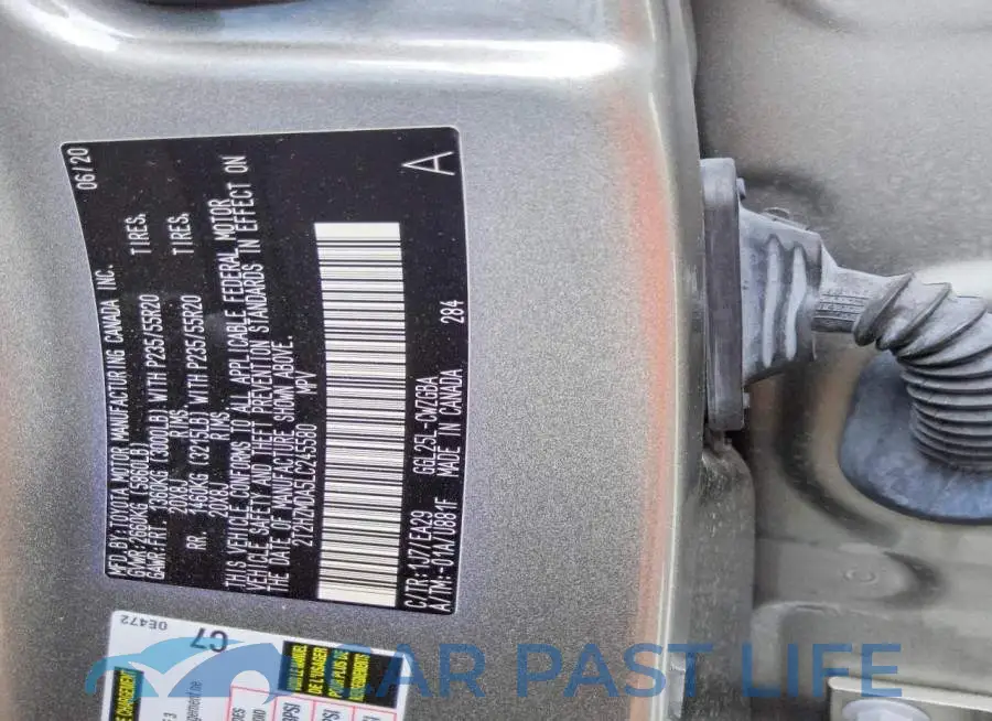 2T2HZMDA5LC245580# 14