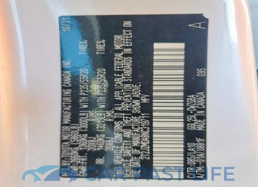 2T2JZMDA8NC319711# 13