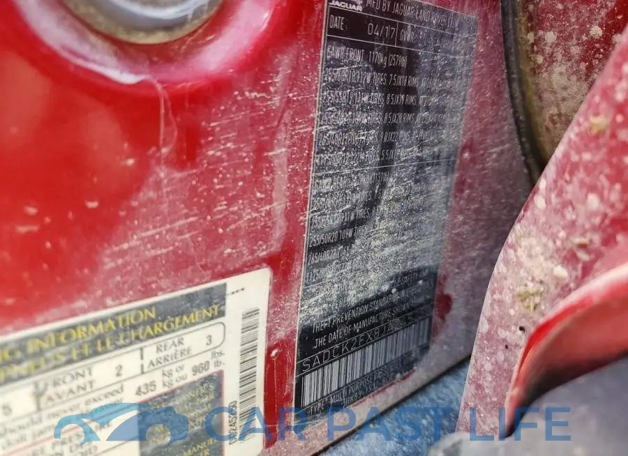 SADCK2FX8JA245250# 13