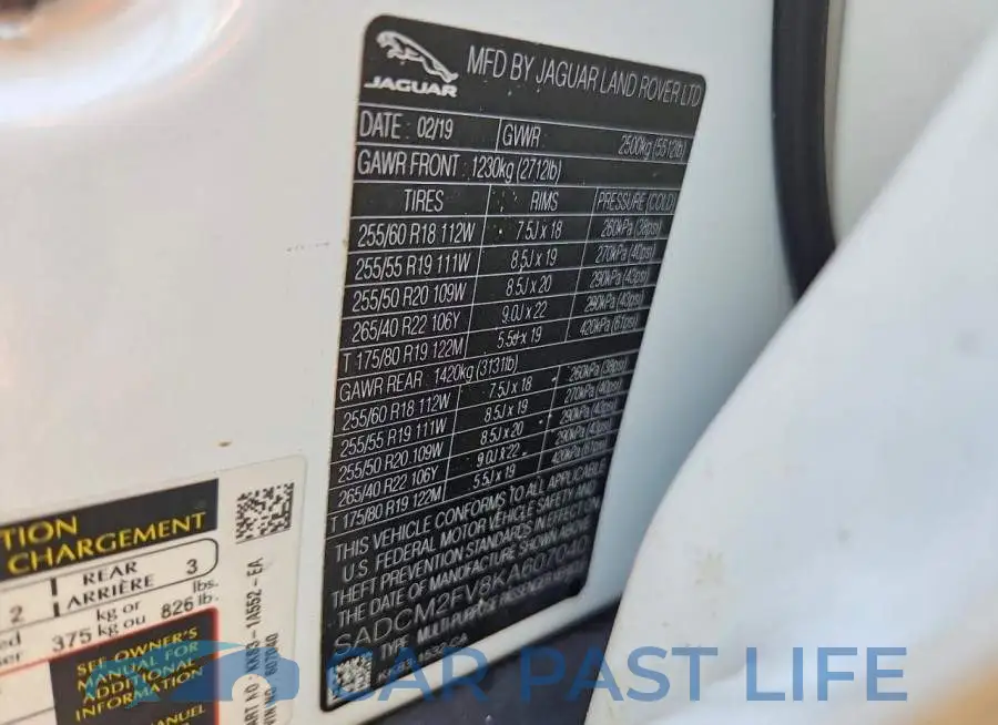 SADCM2FV8KA607040# 13