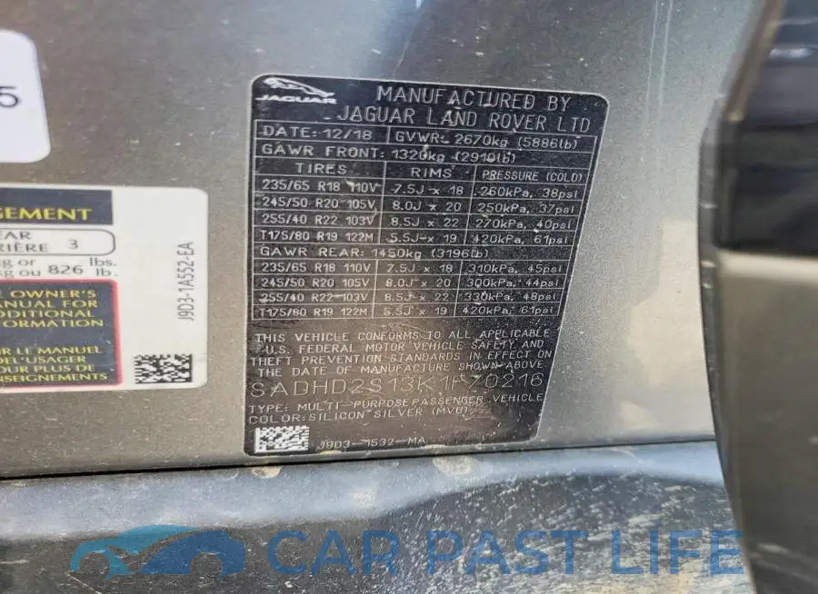 SADHD2S13K1F70216# 12