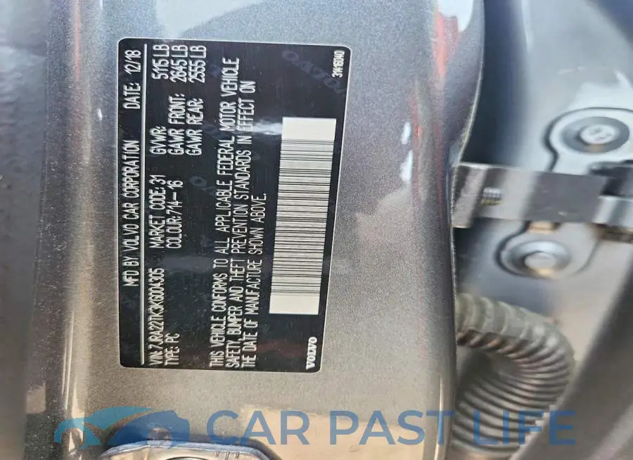 7JRA22TK3KG004305# 12
