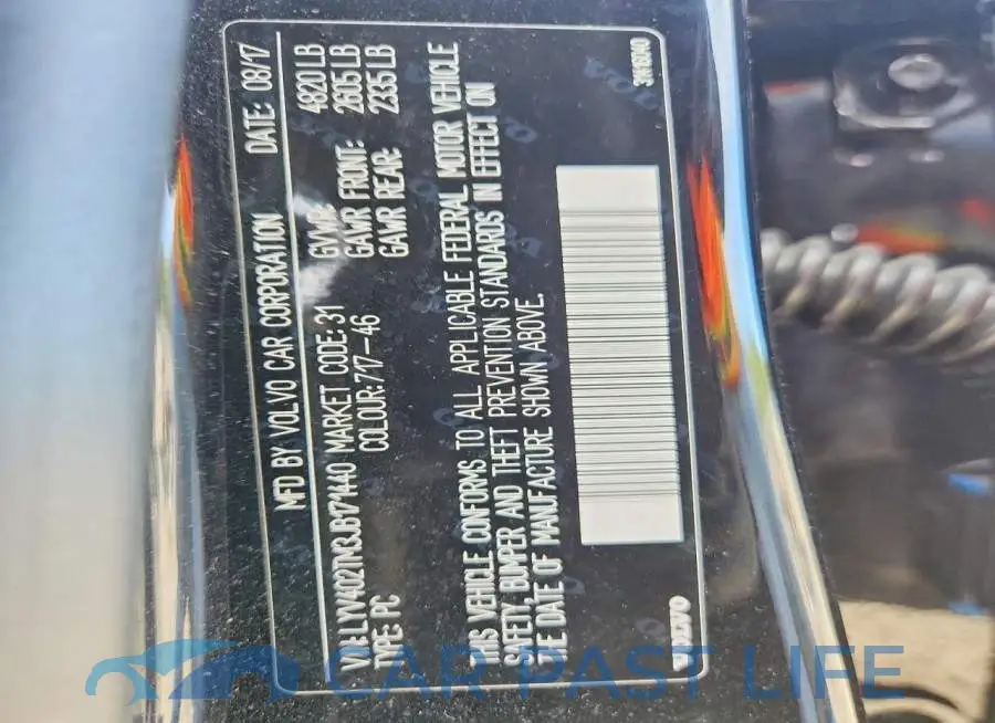 LYV402TM3JB171440# 12