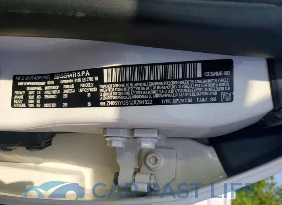 ZN661YUS1JX291522# 13