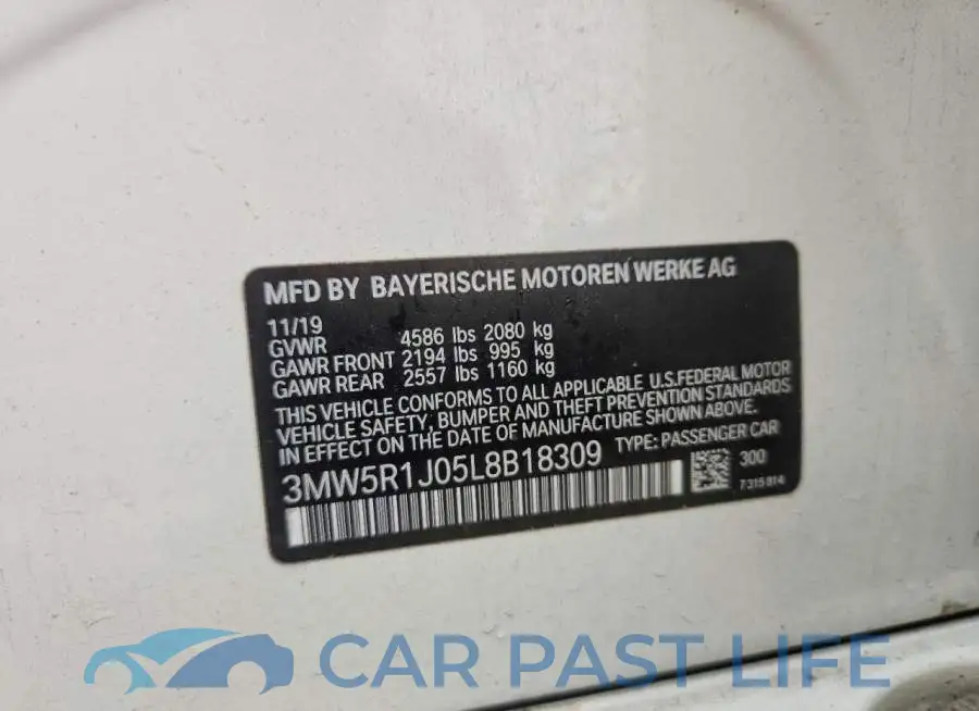 3MW5R1J05L8B18309# 12