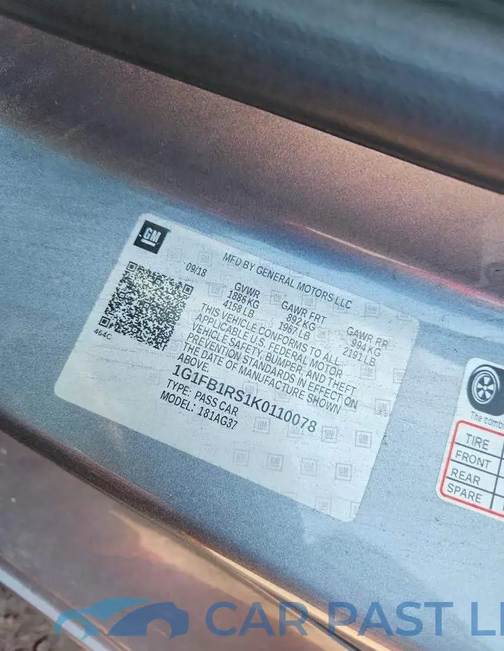 1G1FB1RS1K0110078# 12
