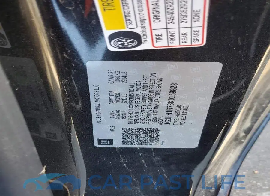 1G1FH1R78K0159823# 12