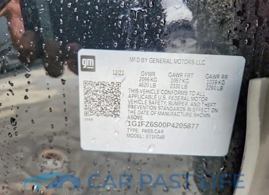 1G1FZ6S00P4205877# 13
