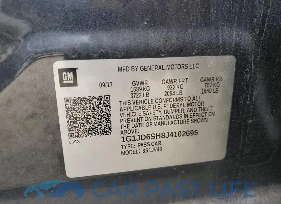 1G1JD6SH8J4102695# 12