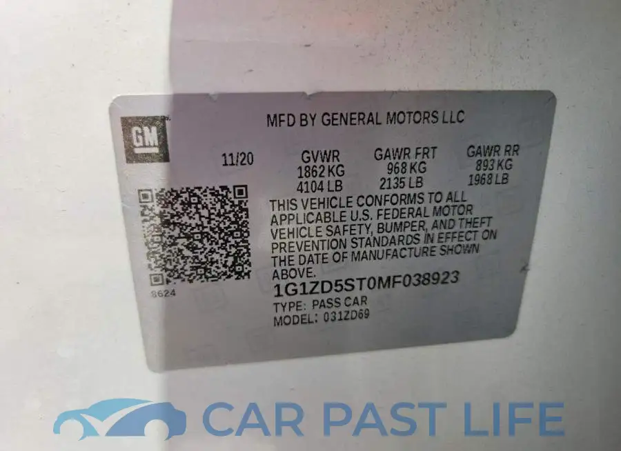 1G1ZD5ST0MF038923# 12