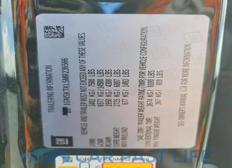 1GNSKTKL5MR236566# 14