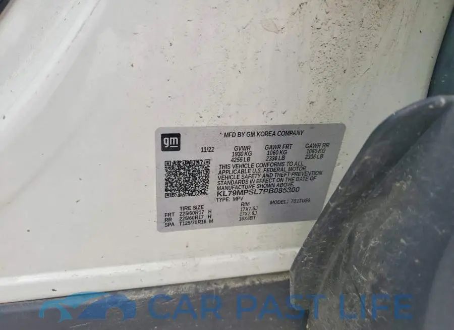 KL79MPSL7PB085300# 13