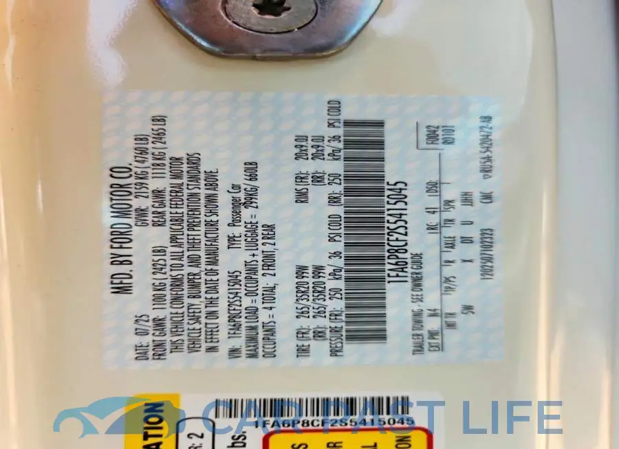 1FA6P8CF2S5415045# 13