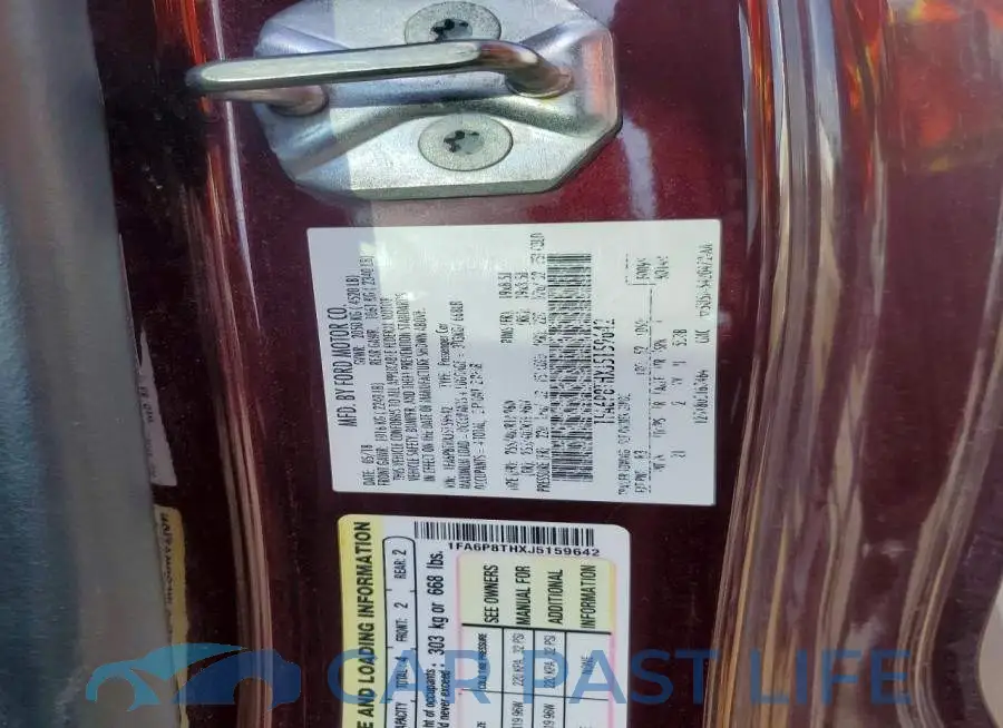 1FA6P8THXJ5159642# 13