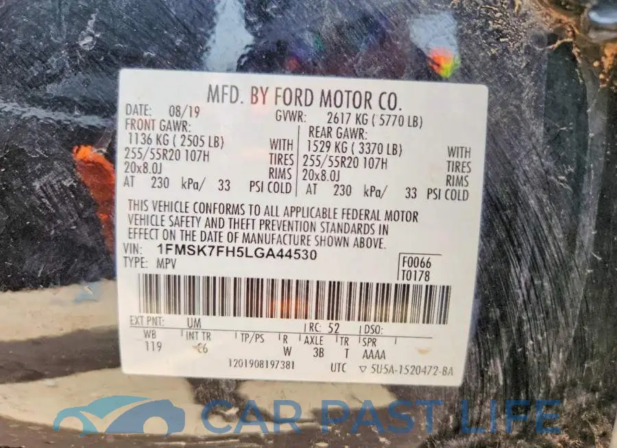 1FMSK7FH5LGA44530# 13