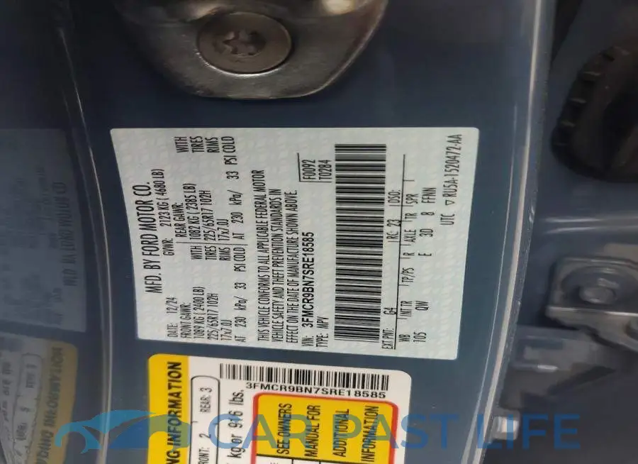 3FMCR9BN7SRE18585# 13