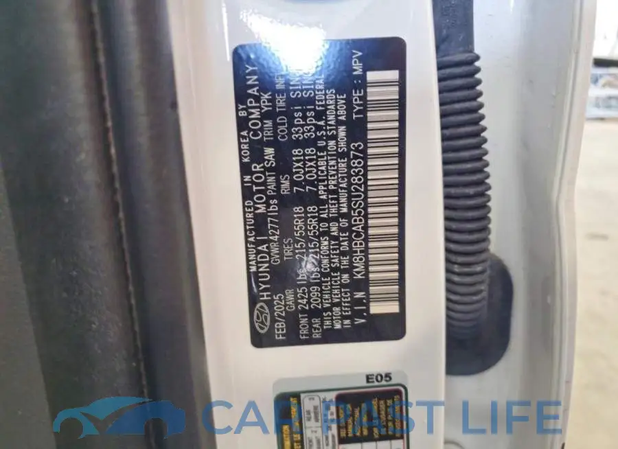 KM8HBCAB5SU283873# 14