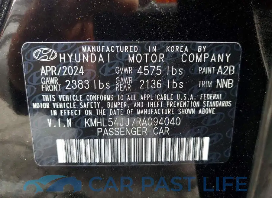 KMHL54JJ7RA094040# 12