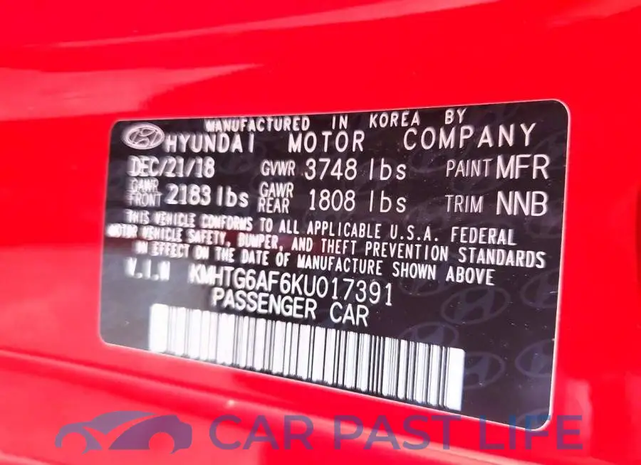 KMHTG6AF6KU017391# 12