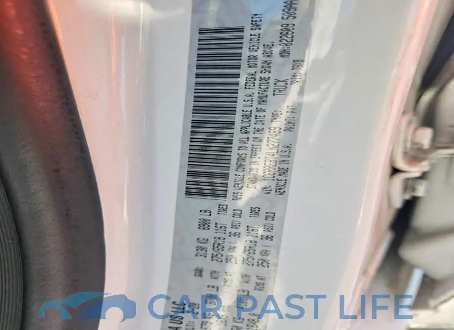 1C6RREBT4LN277489# 12
