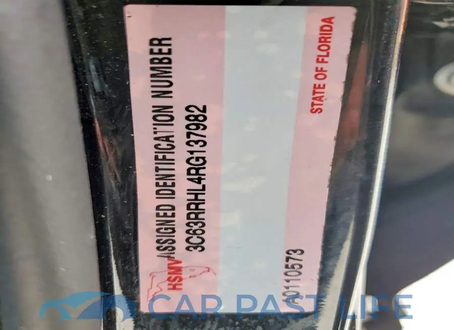 3C63RRHL4RG137982# 12