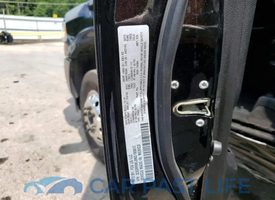 3C63RRML8NG193617# 12