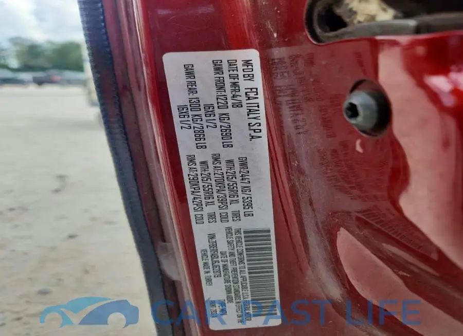 ZFBERFAB1J6J62879# 13