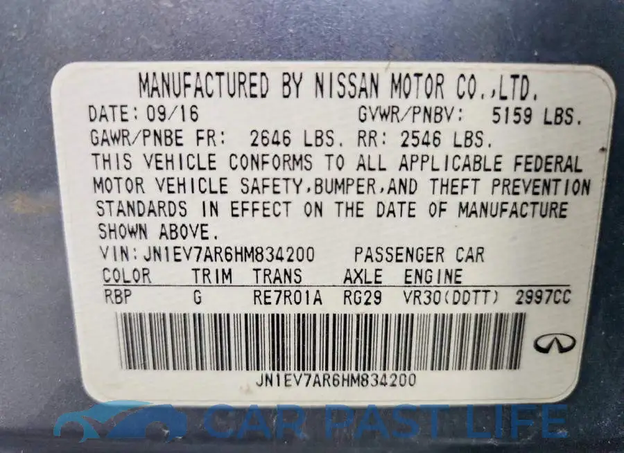 JN1EV7AR6HM834200# 12