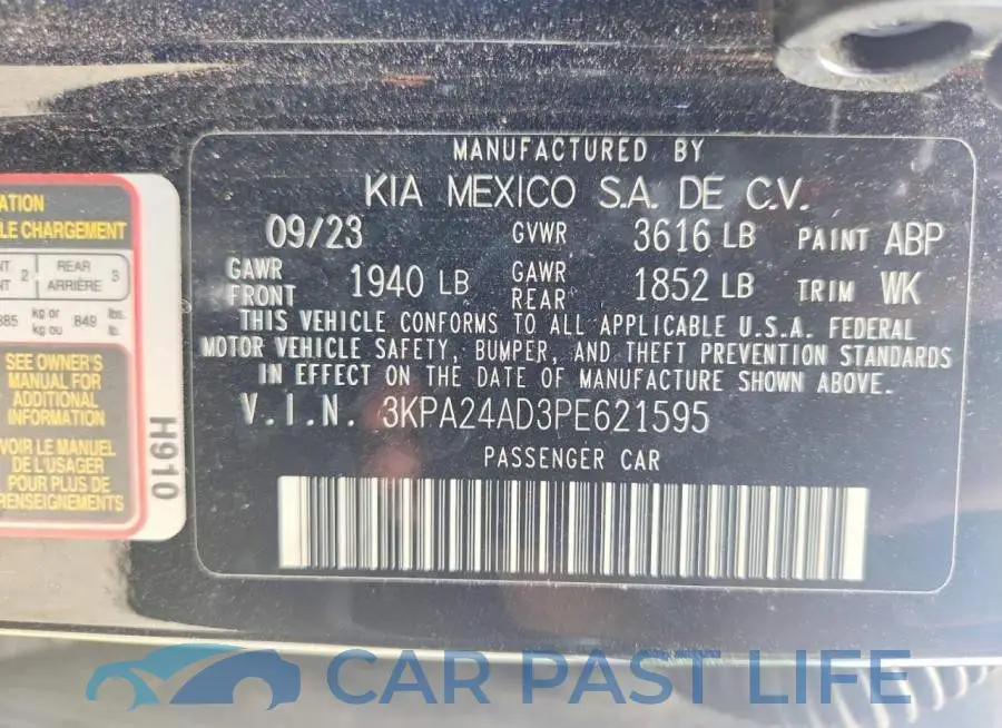 3KPA24AD3PE621595# 13
