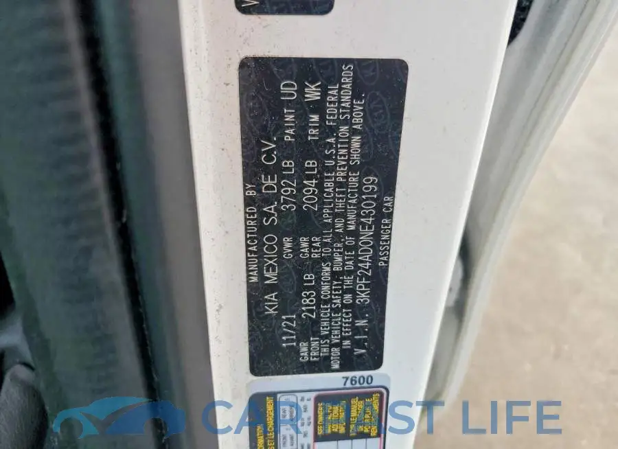 3KPF24AD0NE430199# 12