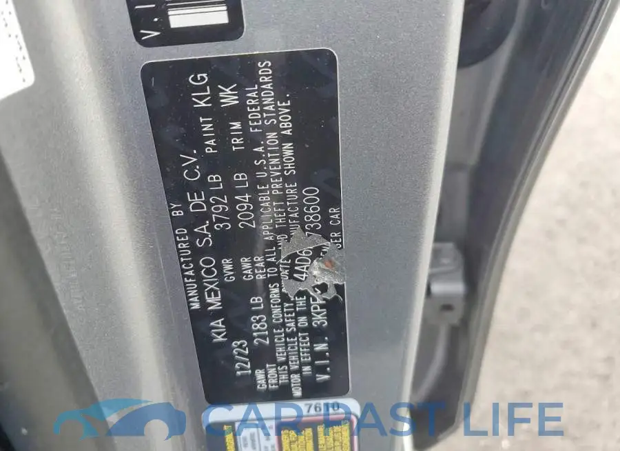 3KPF24AD6RE738600# 12