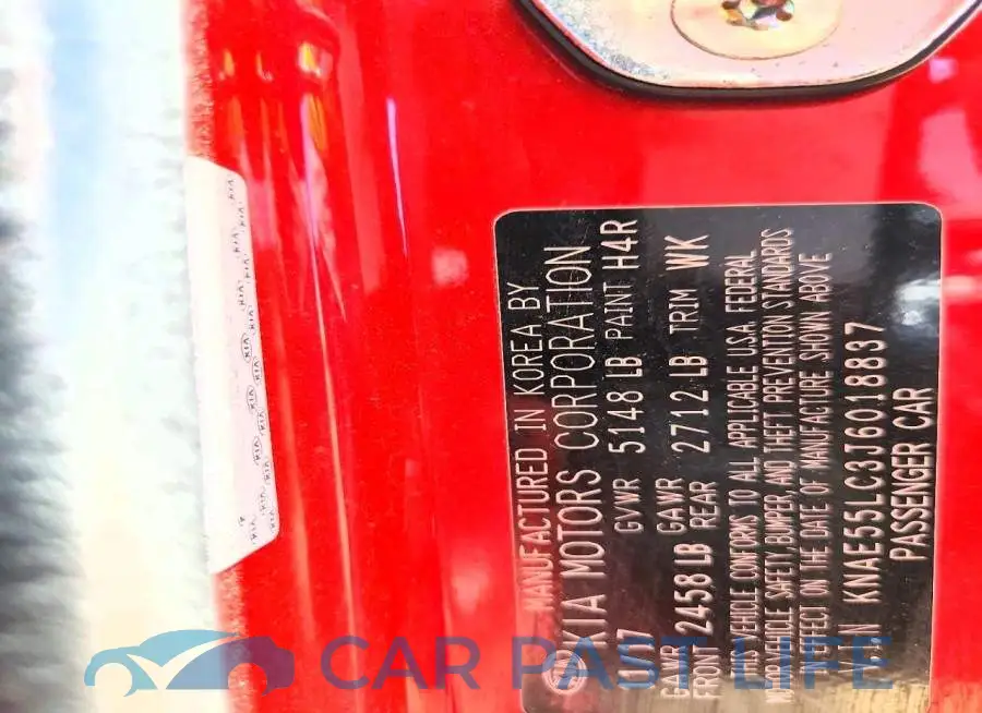 KNAE55LC3J6018837# 13