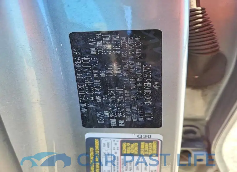 KNDCC3LG6N5159775# 12