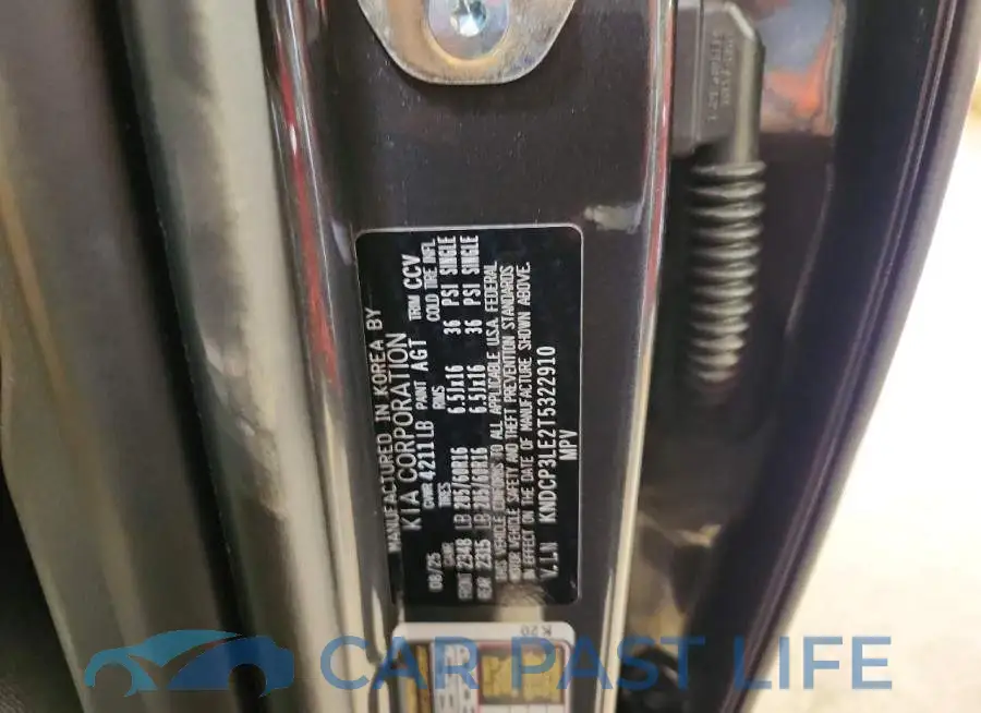 KNDCP3LE2T5322910# 14