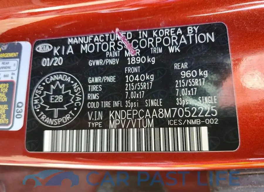 KNDEPCAA8M7052225# 14