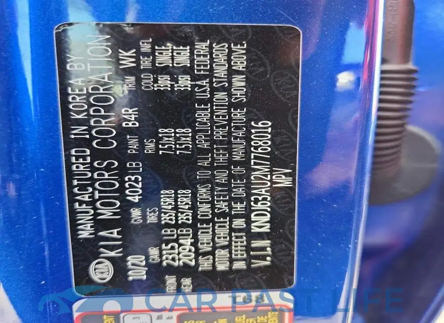 KNDJ63AU2M7768016# 13