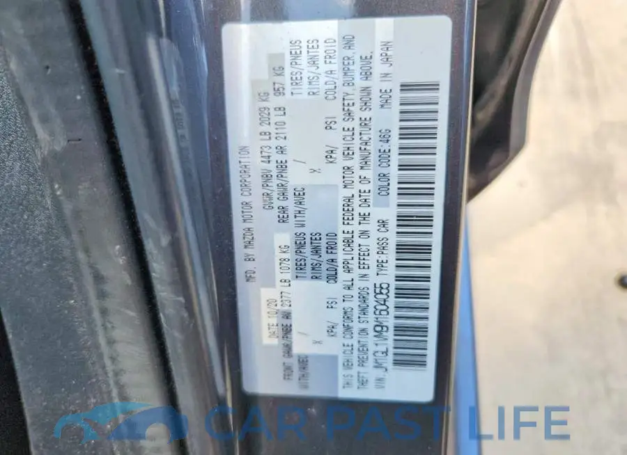 JM1GL1VM9M1604055# 12