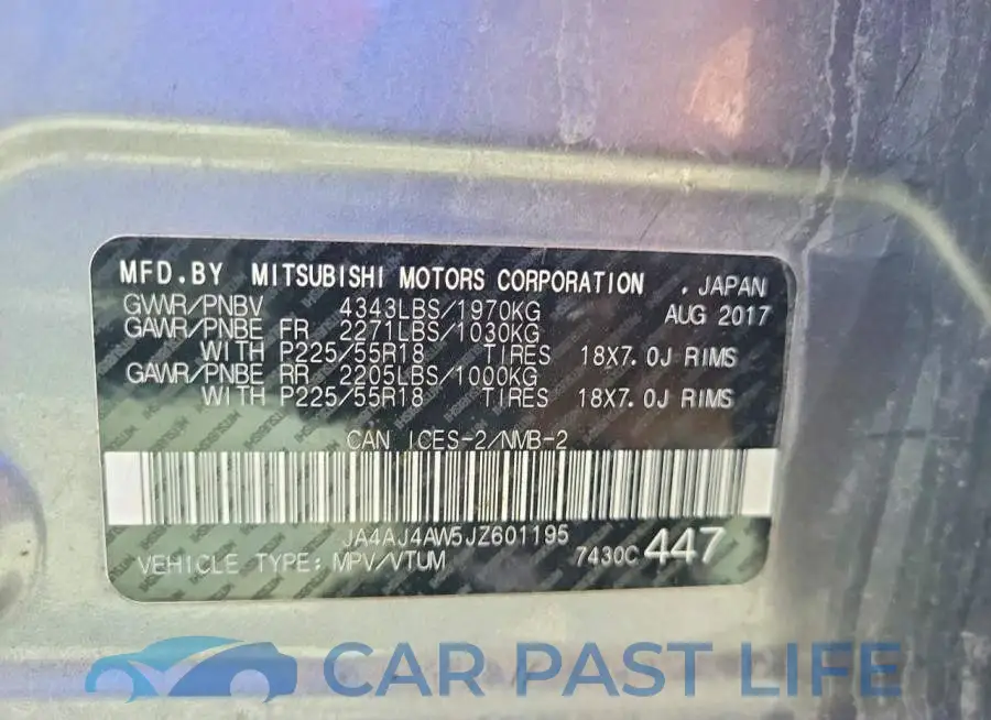 JA4AJ4AW5JZ601195# 13