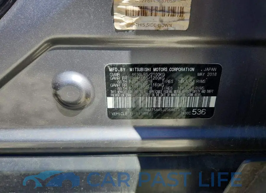 JA4AT5AA5JZ068673# 12