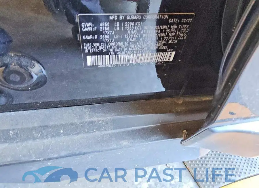 4S4BTADC1P3175565# 13