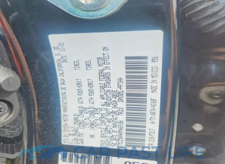 3TMCZ5AN4NM469106# 12