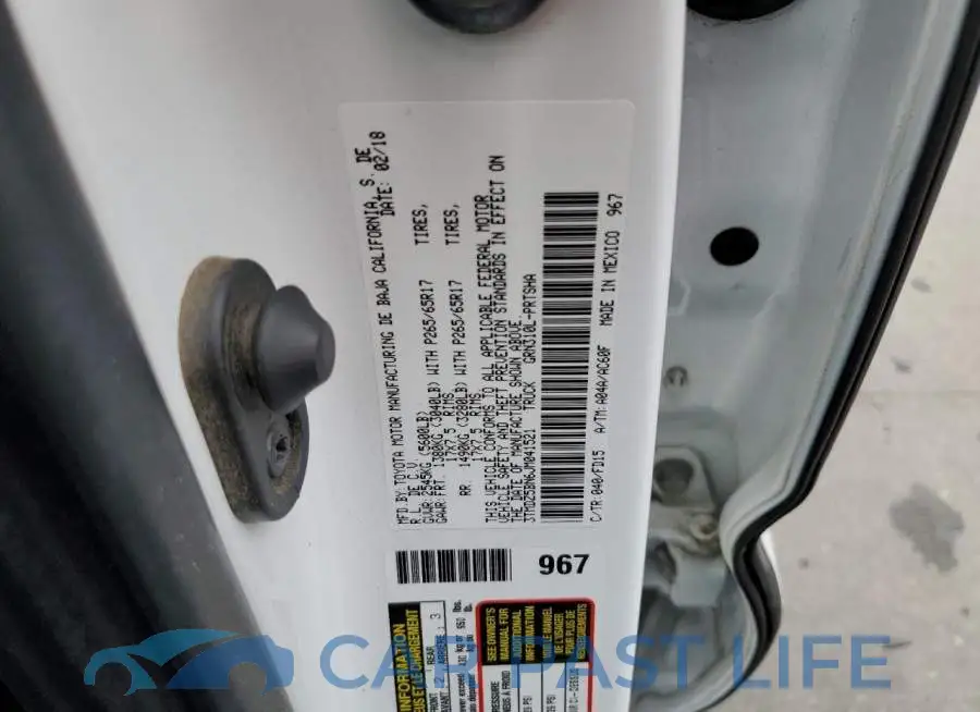 3TMDZ5BN6JM041521# 12