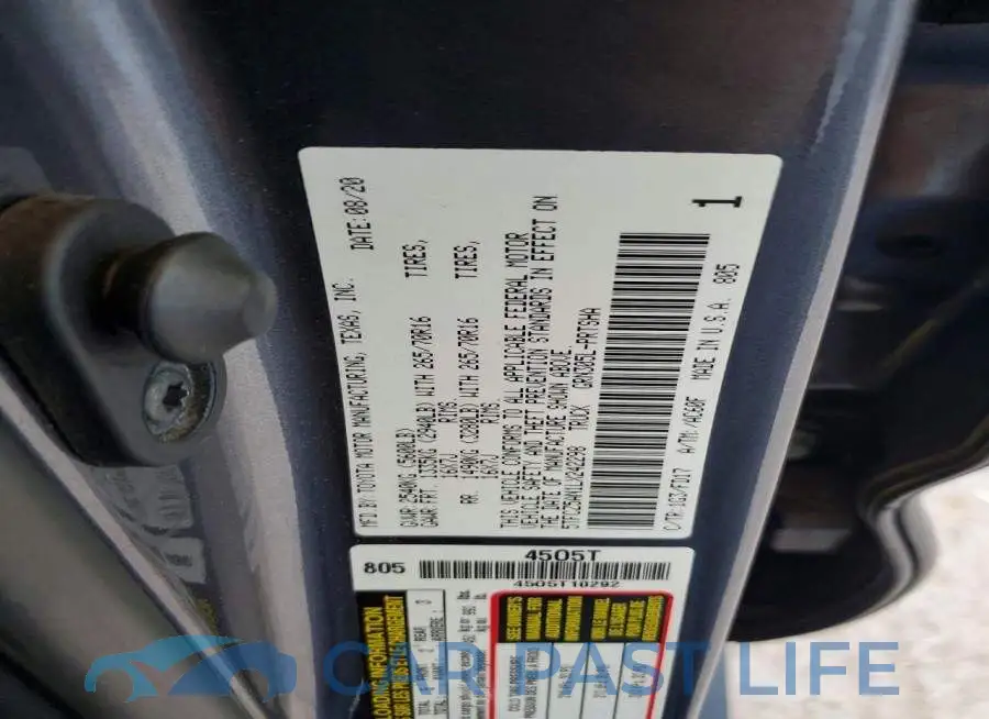 5TFCZ5AN1LX242298# 13