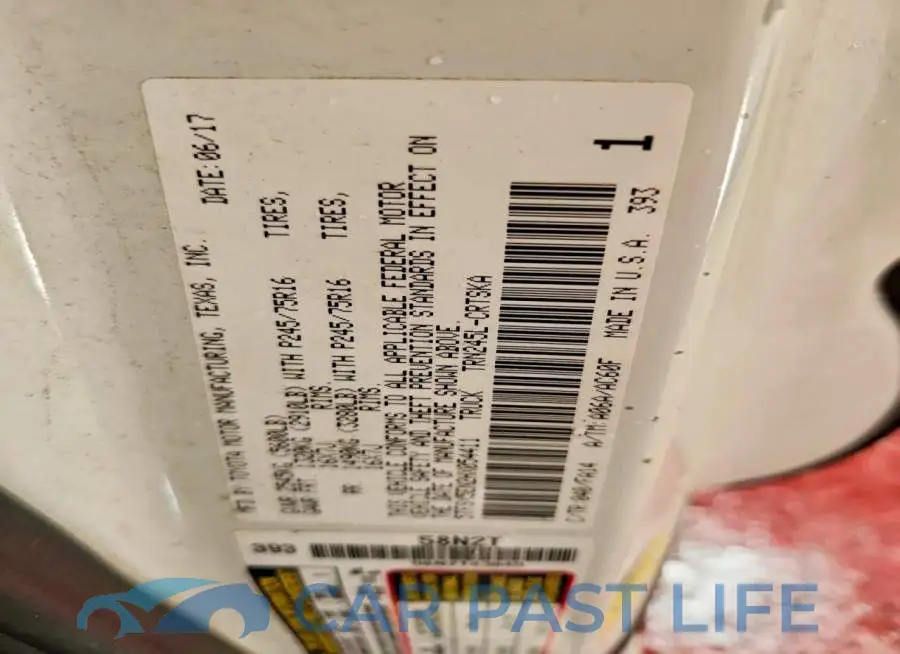 5TFSX5EN2HX054411# 12