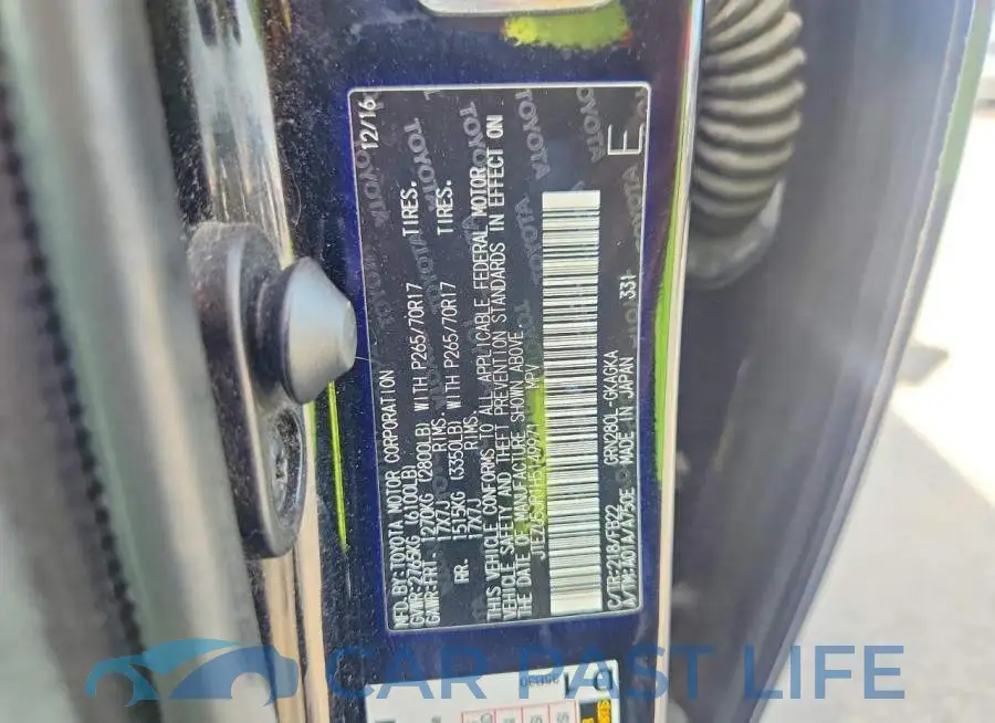 JTEZU5JR1H5149971# 13