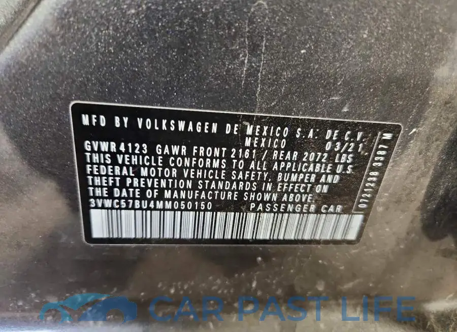 3VWC57BU4MM050150# 12