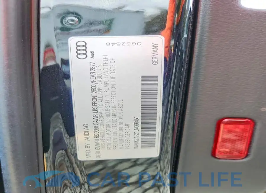 WAUK2AF21LN066451# 13