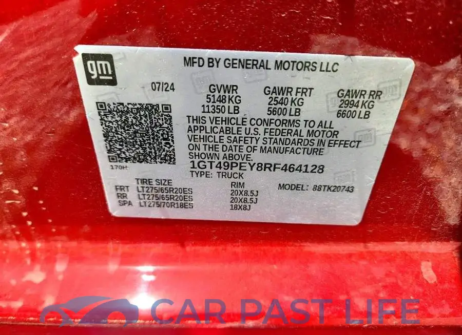 1GT49PEY8RF464128# 13