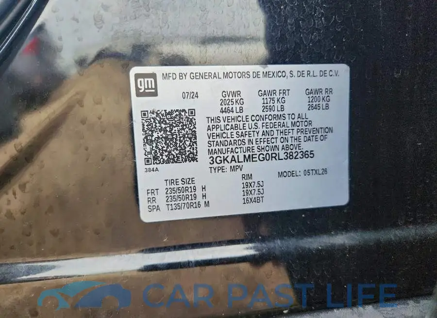 3GKALMEG0RL382365# 13