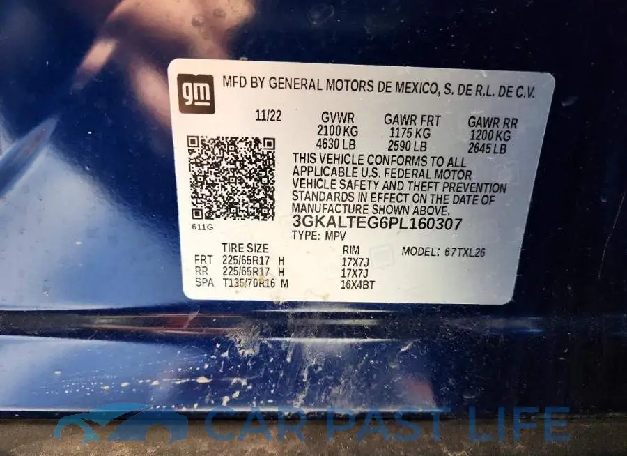 3GKALTEG6PL160307# 13